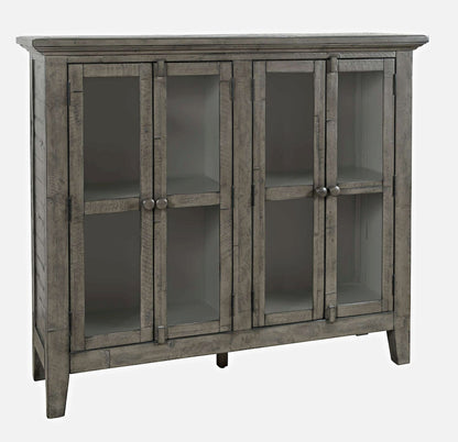 Jofran - Rustic Shores Coastal Style 48in Distressed Accent Cabinet - 2130-48 view 2