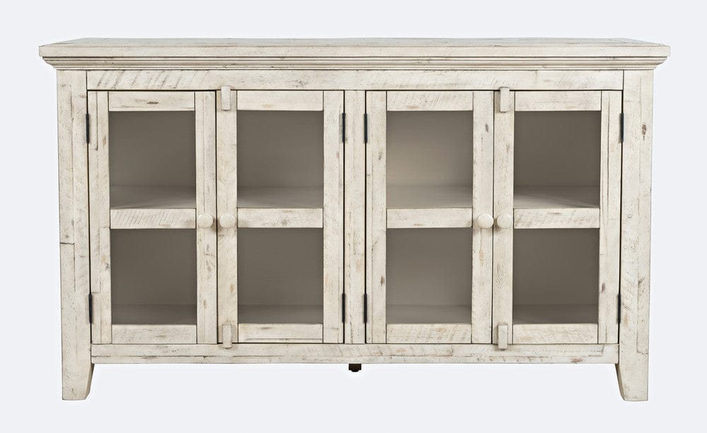 Jofran - Rustic Shores Coastal Style 54in Distressed Acacia Credenza Cabinet - 1610-5432 view 2