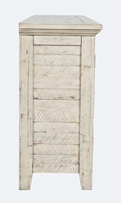 Jofran - Rustic Shores Coastal Style 54in Distressed Acacia Credenza Cabinet - 1610-5432 view 6