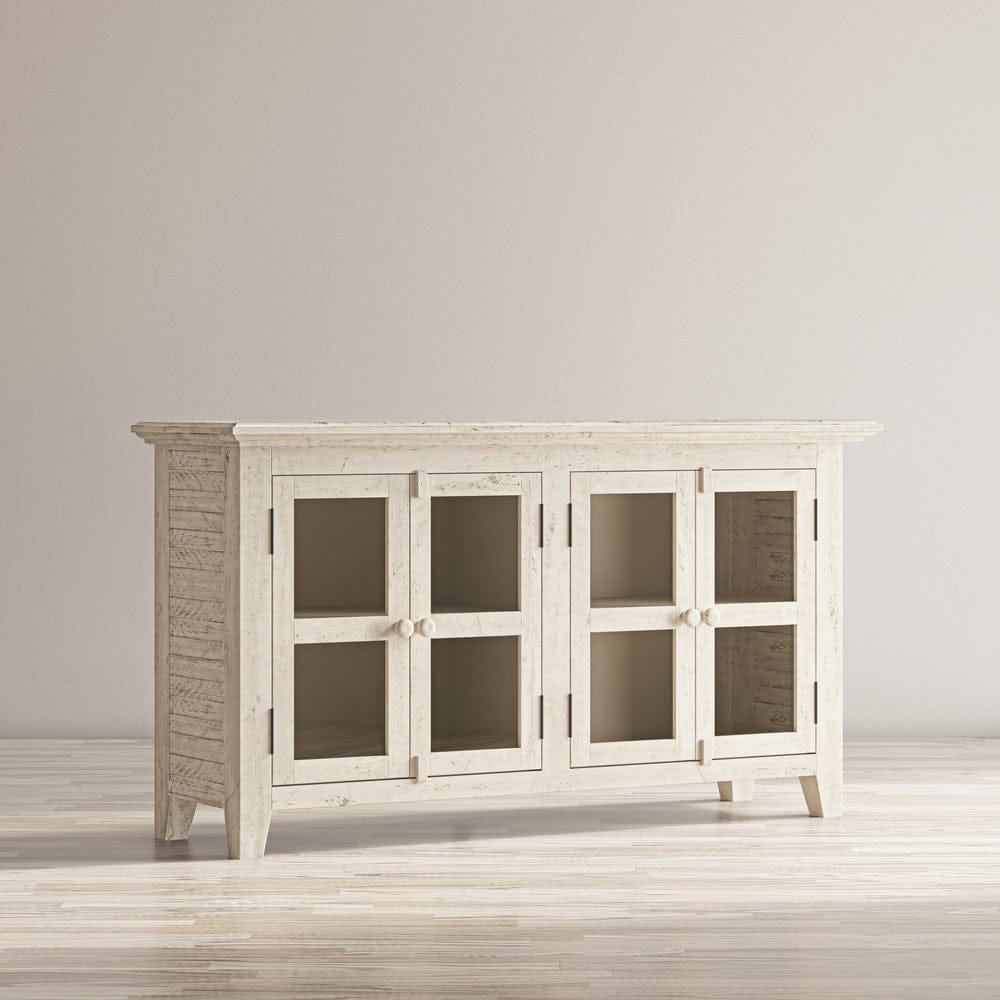 Jofran - Rustic Shores Coastal Style 54in Distressed Acacia Credenza Cabinet - 1610-5432 view 8