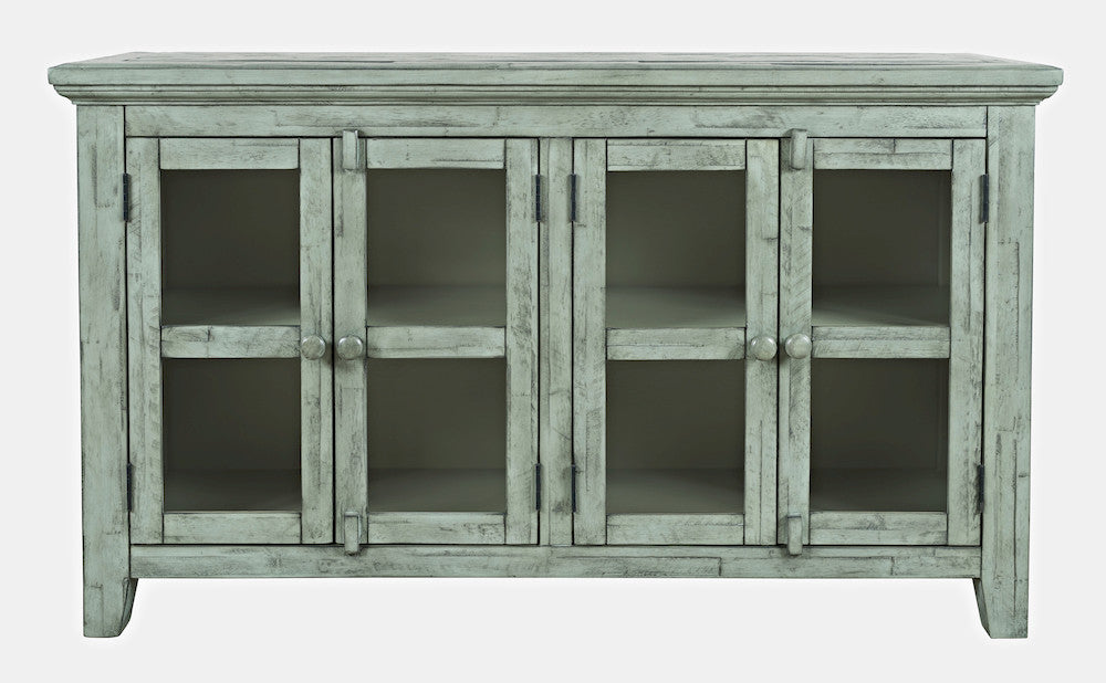 Jofran - Rustic Shores Coastal Style 54in Distressed Acacia Credenza Cabinet - 1615-5432 view 1