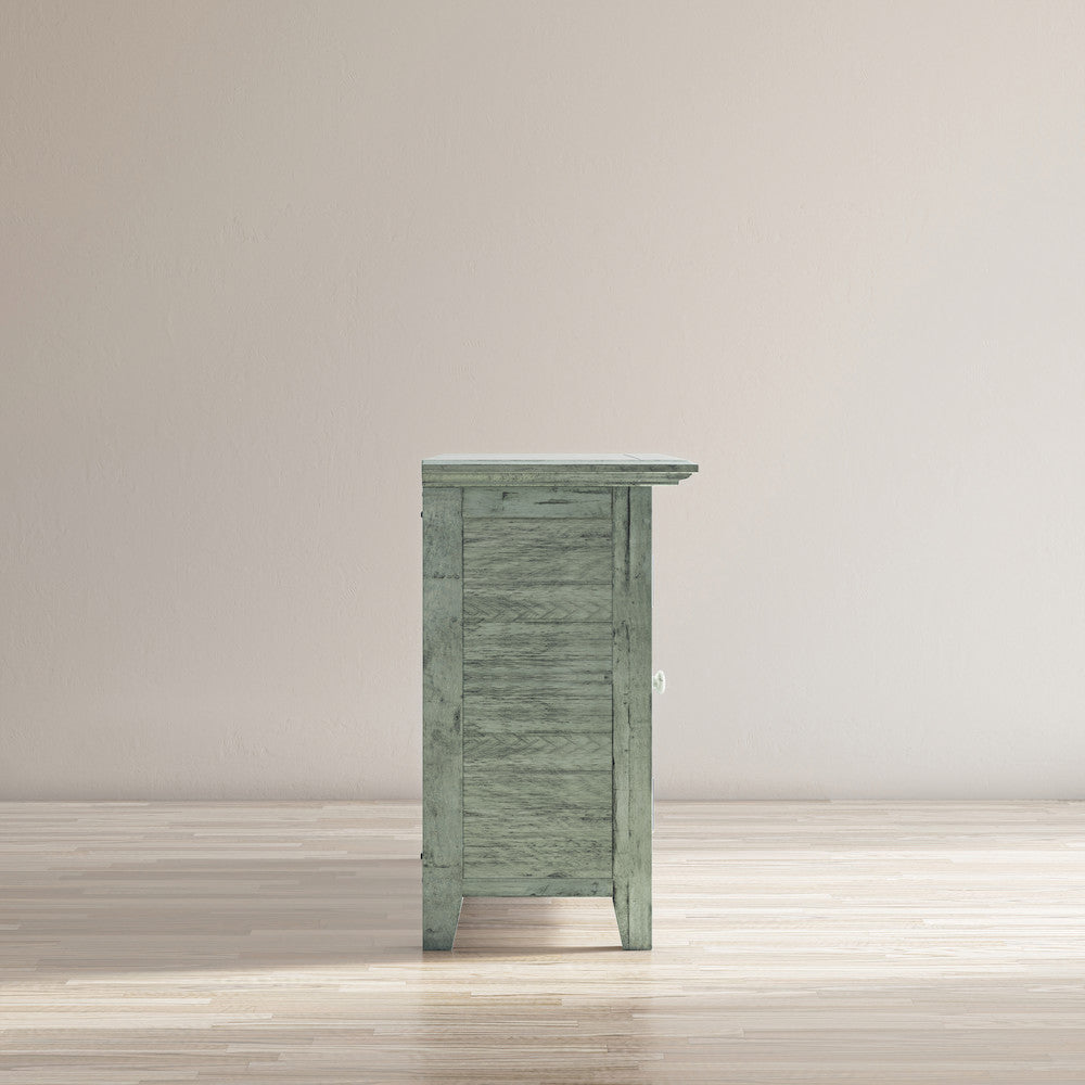 Jofran - Rustic Shores Coastal Style 54in Distressed Acacia Credenza Cabinet - 1615-5432 view 5