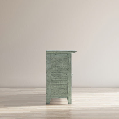 Jofran - Rustic Shores Coastal Style 54in Distressed Acacia Credenza Cabinet - 1615-5432 view 5