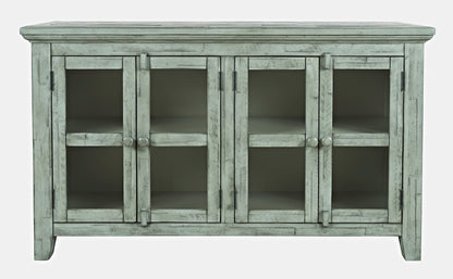 Jofran - Rustic Shores Coastal Style 54in Distressed Acacia Credenza Cabinet - 1615-5432 view 6