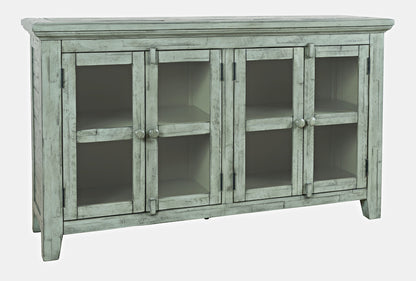 Jofran - Rustic Shores Coastal Style 54in Distressed Acacia Credenza Cabinet - 1615-5432 view 7