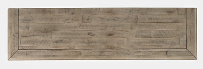 Jofran - Rustic Shores Coastal Style 54in Distressed Acacia Credenza Cabinet - 1620-5432 view 3