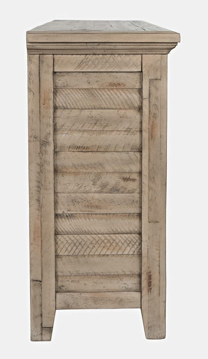 Jofran - Rustic Shores Coastal Style 54in Distressed Acacia Credenza Cabinet - 1620-5432 view 6