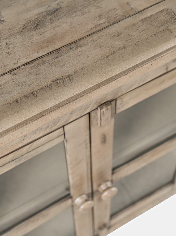 Jofran - Rustic Shores Coastal Style 54in Distressed Acacia Credenza Cabinet - 1620-5432 view 12