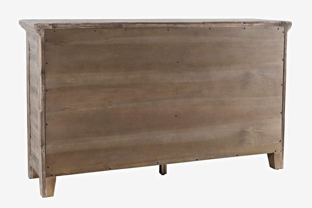 Jofran - Rustic Shores Coastal Style 54in Distressed Acacia Credenza Cabinet - 2125-5432 view 4