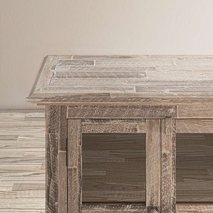 Jofran - Rustic Shores Coastal Style 54in Distressed Acacia Credenza Cabinet - 2125-5432 view 8