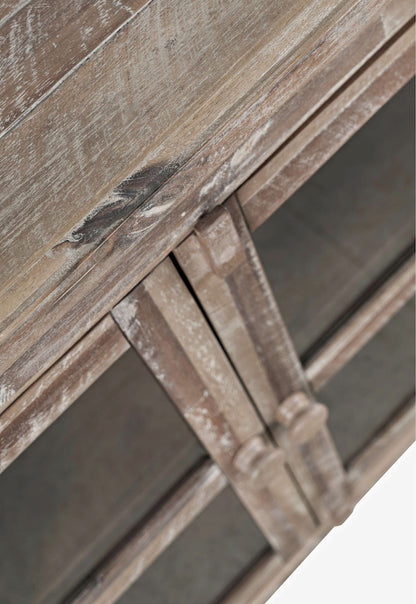 Jofran - Rustic Shores Coastal Style 54in Distressed Acacia Credenza Cabinet - 2125-5432 view 10