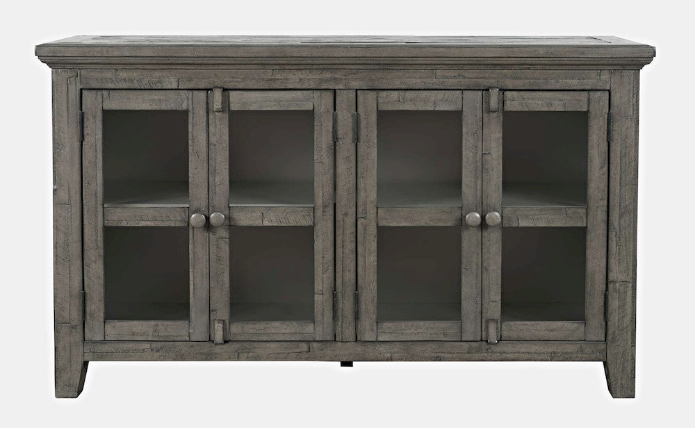 Jofran - Rustic Shores Coastal Style 54in Distressed Acacia Credenza Cabinet - 2130-5432 view 1