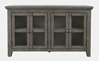 Jofran - Rustic Shores Coastal Style 54in Distressed Acacia Credenza Cabinet - 2130-5432 view 1