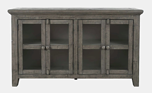 Jofran - Rustic Shores Coastal Style 54in Distressed Acacia Credenza Cabinet - 2130-5432 view 1
