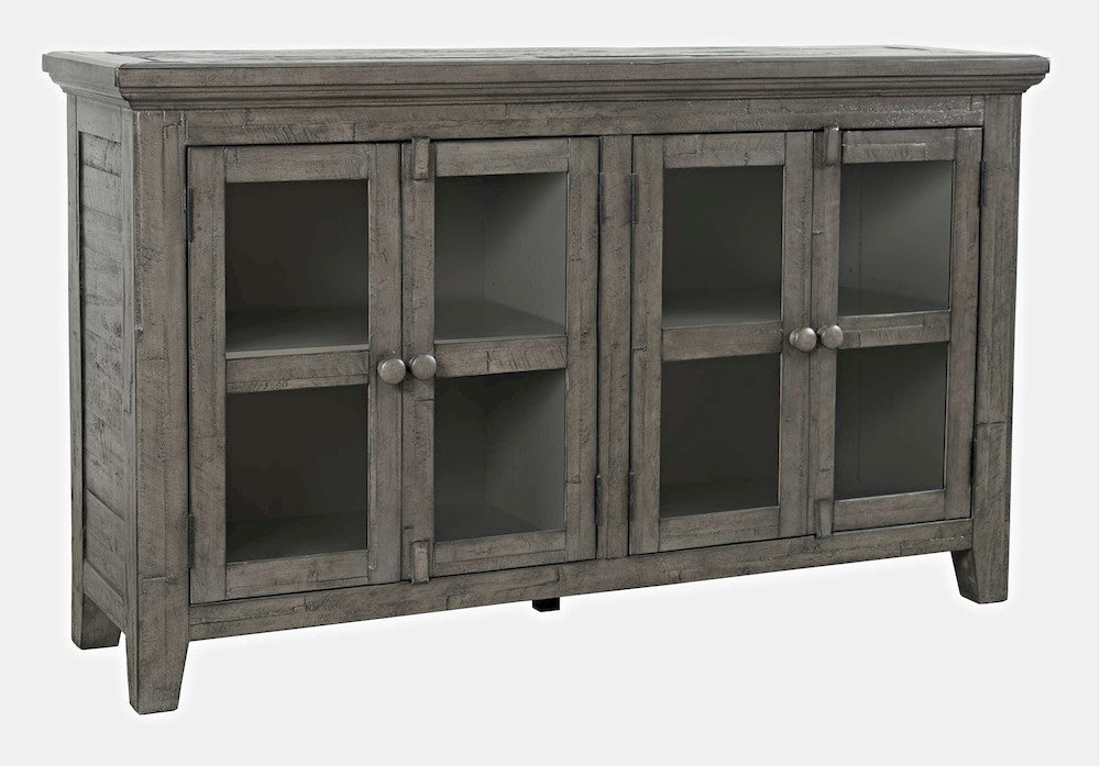 Jofran - Rustic Shores Coastal Style 54in Distressed Acacia Credenza Cabinet - 2130-5432 view 3