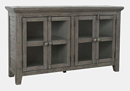 Jofran - Rustic Shores Coastal Style 54in Distressed Acacia Credenza Cabinet - 2130-5432 view 3