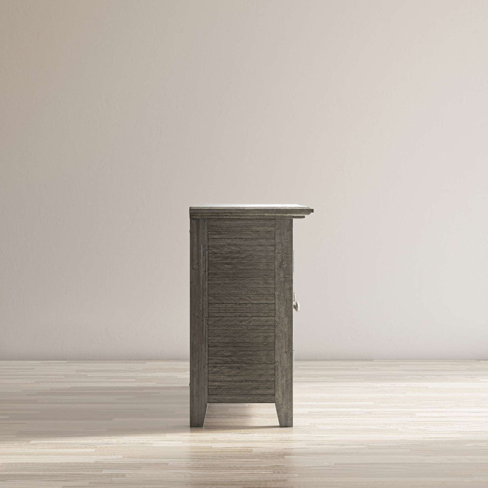 Jofran - Rustic Shores Coastal Style 54in Distressed Acacia Credenza Cabinet - 2130-5432 view 6