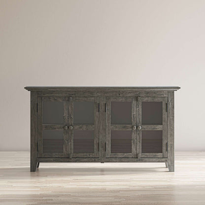 Jofran - Rustic Shores Coastal Style 54in Distressed Acacia Credenza Cabinet - 2130-5432 view 7