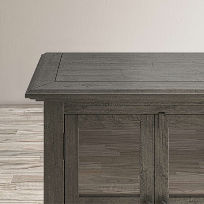 Jofran - Rustic Shores Coastal Style 54in Distressed Acacia Credenza Cabinet - 2130-5432 view 9