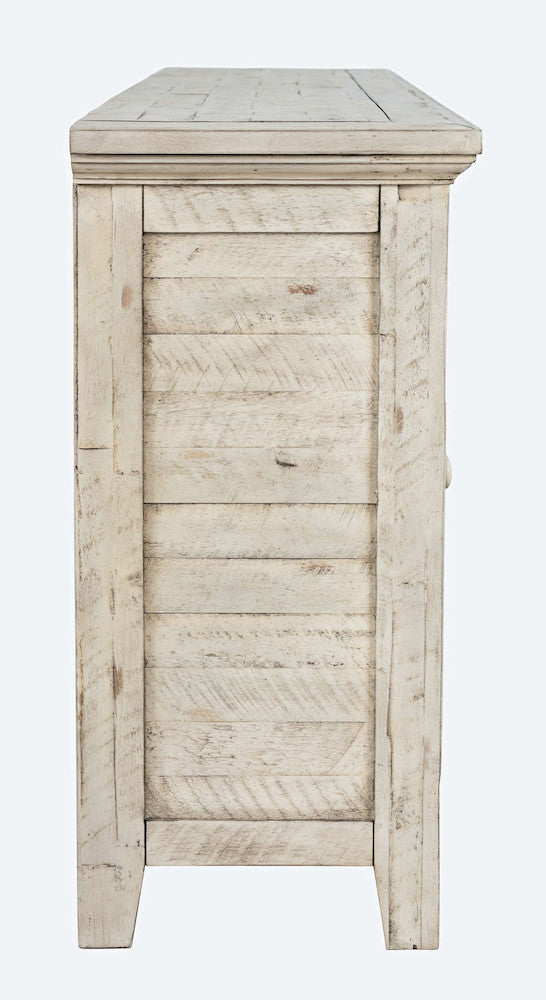Jofran - Rustic Shores Coastal Style 70in Distressed Acacia Sideboard Cabinet - 1610-7032 view 5