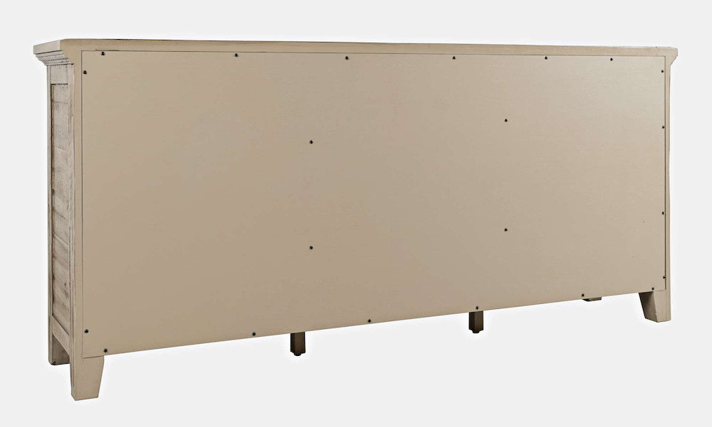 Jofran - Rustic Shores Coastal Style 70in Distressed Acacia Sideboard Cabinet - 1620-7032 view 4