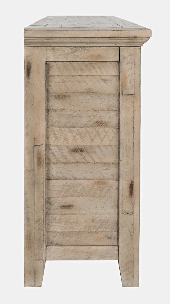 Jofran - Rustic Shores Coastal Style 70in Distressed Acacia Sideboard Cabinet - 1620-7032 view 5