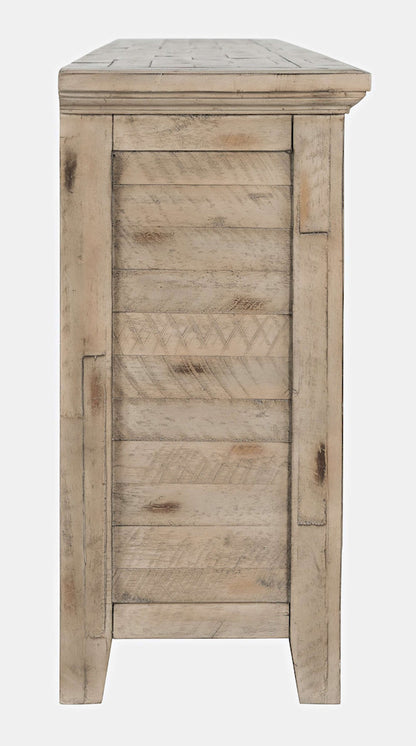Jofran - Rustic Shores Coastal Style 70in Distressed Acacia Sideboard Cabinet - 1620-7032 view 5