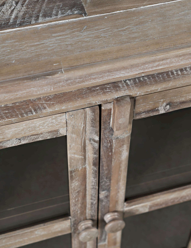 Jofran - Rustic Shores Coastal Style 70in Distressed Acacia Sideboard Cabinet - 2125-7032 view 5