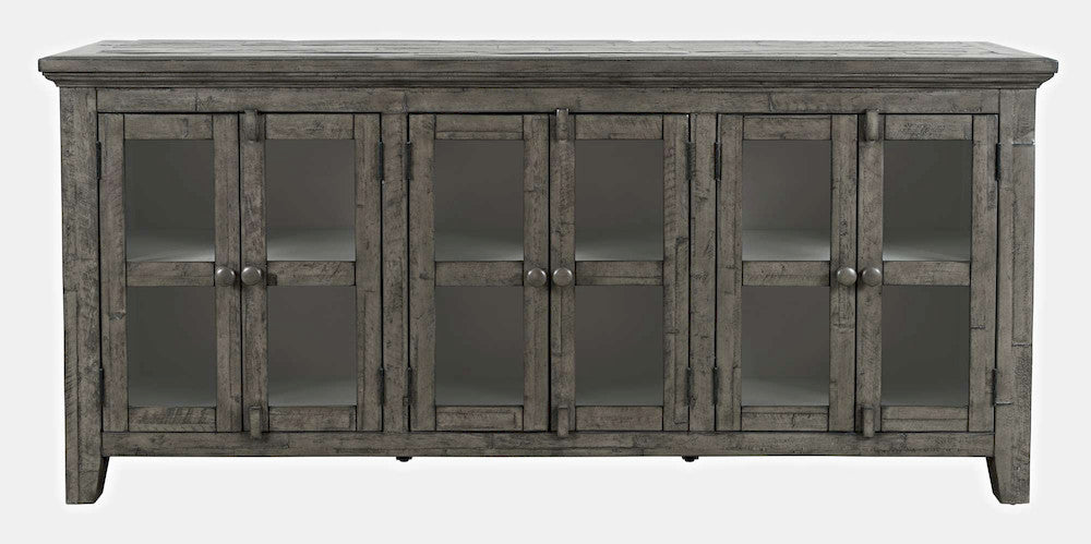 Jofran - Rustic Shores Coastal Style 70in Distressed Acacia Sideboard Cabinet - 2130-7032 view 1