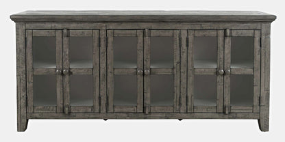 Jofran - Rustic Shores Coastal Style 70in Distressed Acacia Sideboard Cabinet - 2130-7032 view 1