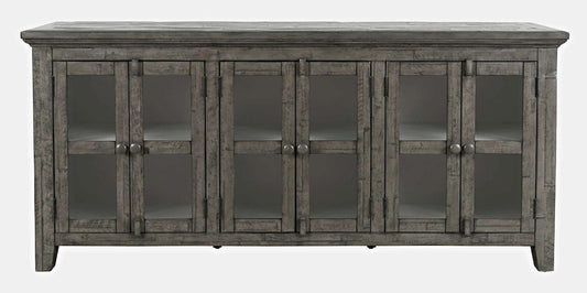 Jofran - Rustic Shores Coastal Style 70in Distressed Acacia Sideboard Cabinet - 2130-7032 view 1