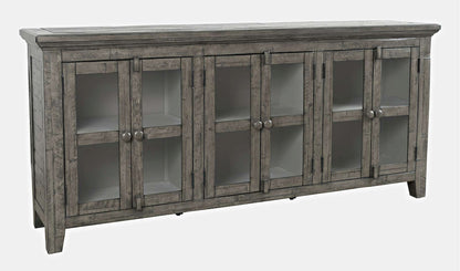 Jofran - Rustic Shores Coastal Style 70in Distressed Acacia Sideboard Cabinet - 2130-7032 view 2
