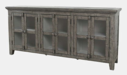 Jofran - Rustic Shores Coastal Style 70in Distressed Acacia Sideboard Cabinet - 2130-7032 view 3