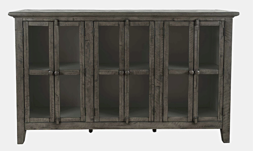 Jofran - Rustic Shores Coastal Style 70in Distressed Accent Cabinet - 2130-70 view 1
