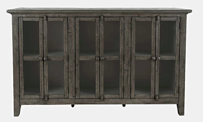 Jofran - Rustic Shores Coastal Style 70in Distressed Accent Cabinet - 2130-70 view 1