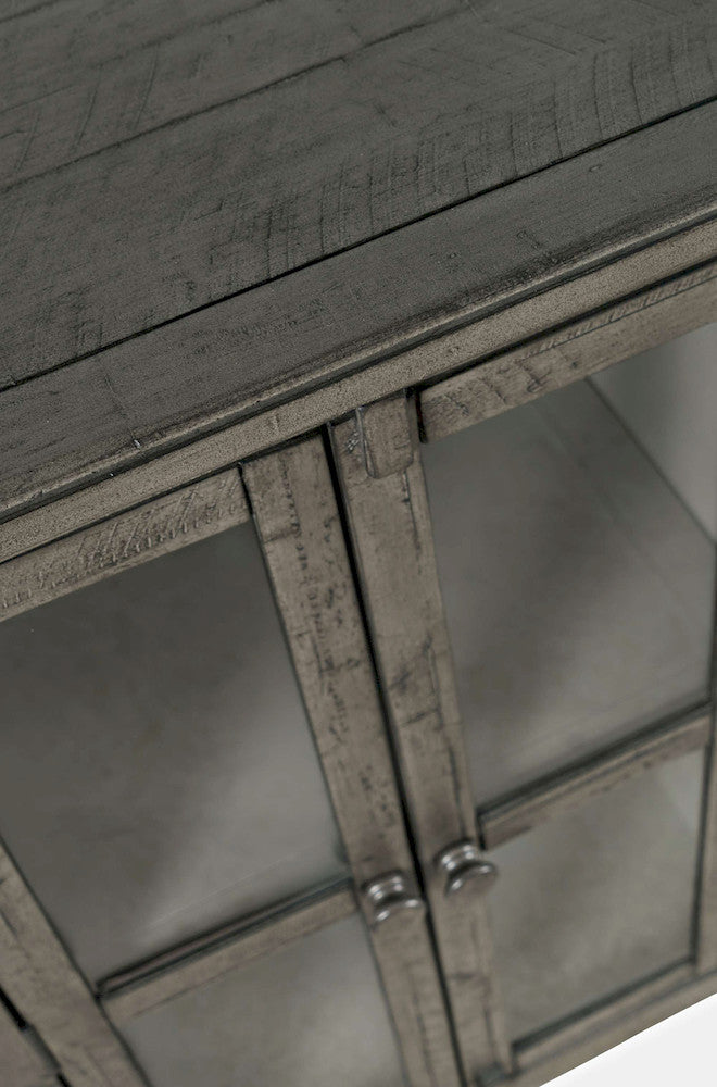Jofran - Rustic Shores Coastal Style 70in Distressed Accent Cabinet - 2130-70 view 6