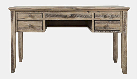 Jofran - Rustic Shores Coastal Style Distressed Acacia USB Charging Desk - 2125-5620 view 1