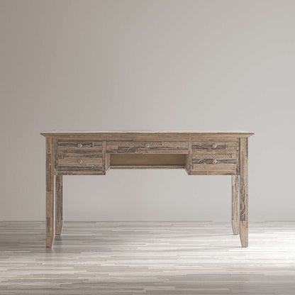 Jofran - Rustic Shores Coastal Style Distressed Acacia USB Charging Desk - 2125-5620 view 5