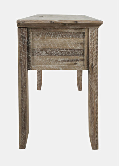Jofran - Rustic Shores Coastal Style Distressed Acacia USB Charging Desk - 2125-5620 view 10