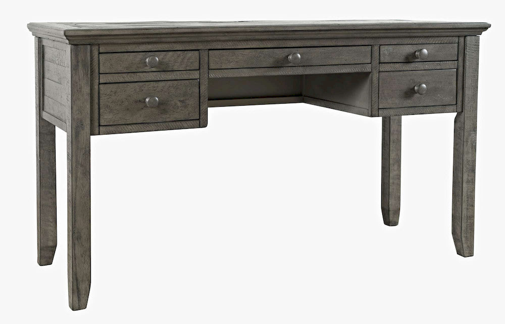 Jofran - Rustic Shores Coastal Style Distressed Acacia USB Charging Desk - 2130-5620 view 2