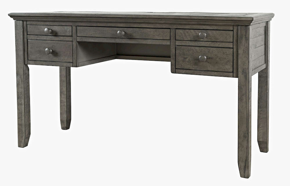 Jofran - Rustic Shores Coastal Style Distressed Acacia USB Charging Desk - 2130-5620 view 3