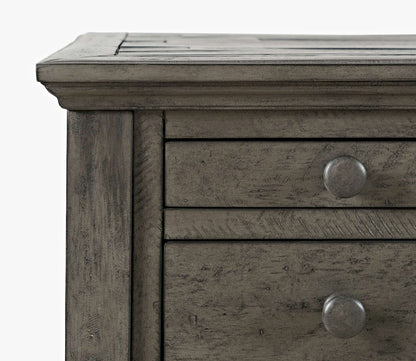 Jofran - Rustic Shores Coastal Style Distressed Acacia USB Charging Desk - 2130-5620 view 5