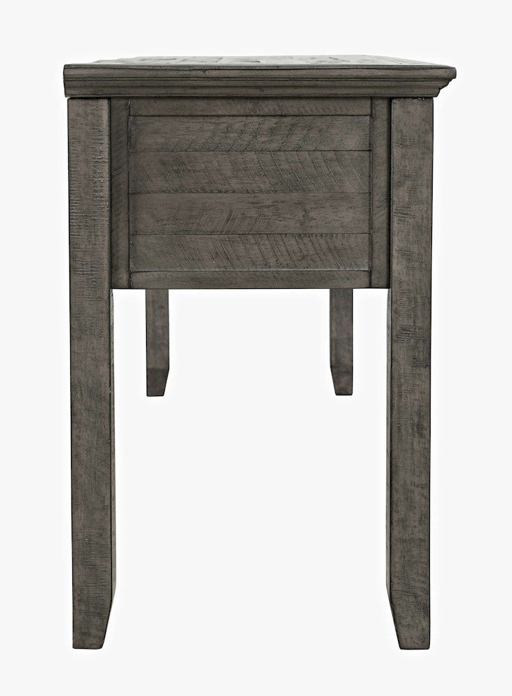 Jofran - Rustic Shores Coastal Style Distressed Acacia USB Charging Desk - 2130-5620 view 6