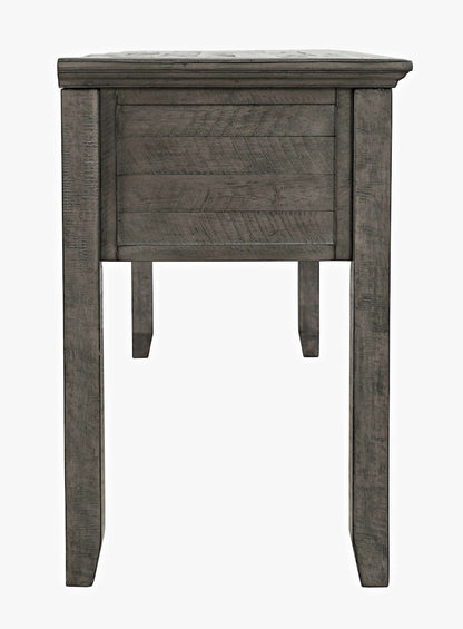 Jofran - Rustic Shores Coastal Style Distressed Acacia USB Charging Desk - 2130-5620 view 6