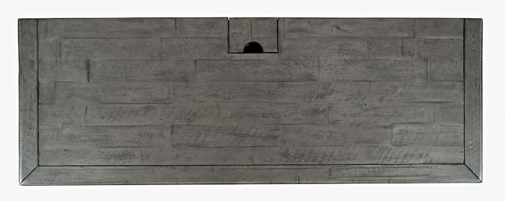 Jofran - Rustic Shores Coastal Style Distressed Acacia USB Charging Desk - 2130-5620 view 7