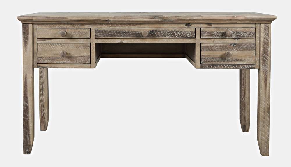 Jofran - Rustic Shores Coastal Style Distressed Acacia USB Charging Desk - 2125-5620 veiw 2