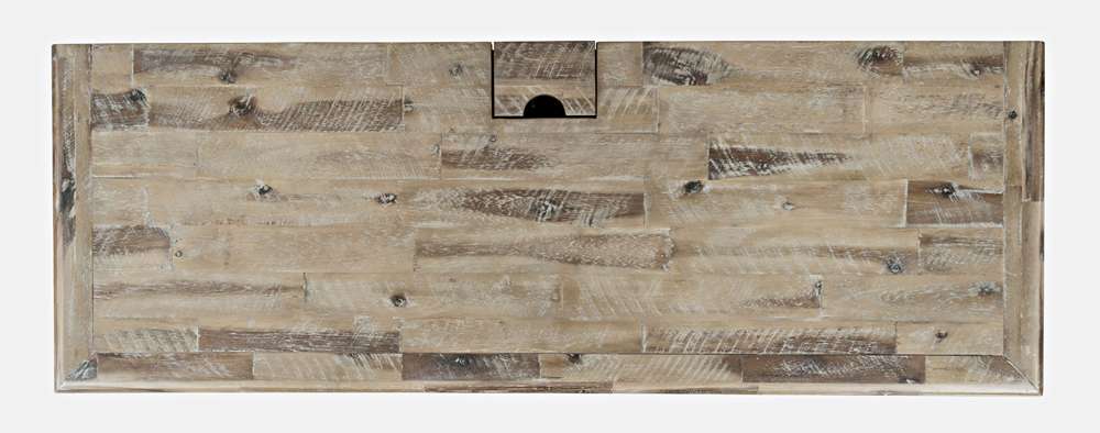 Jofran - Rustic Shores Coastal Style Distressed Acacia USB Charging Desk - 2125-5620 veiw 6