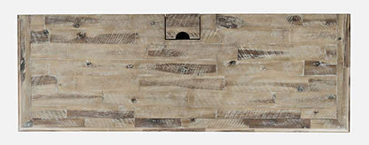 Jofran - Rustic Shores Coastal Style Distressed Acacia USB Charging Desk - 2125-5620 veiw 6