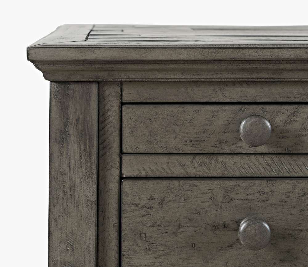 Jofran - Rustic Shores Coastal Style Distressed Acacia USB Charging Desk - 2130-5620 veiw 3