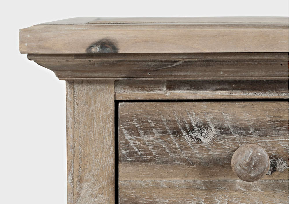 Jofran - Rustic Shores Coastal Style USB Charging Chairside Table - 2125-22 view 8